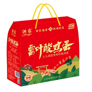 兴安盟40枚富叶酸鸡蛋