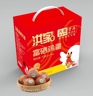 洪家富硒鸡蛋10斤礼盒