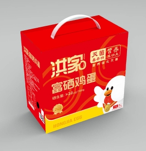 洪家富硒鸡蛋10斤礼盒