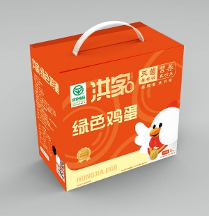 洪家绿色鸡蛋10斤礼盒